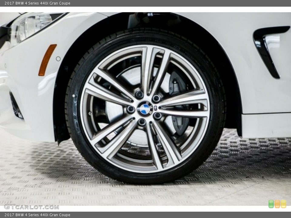 2017 BMW 4 Series 440i Gran Coupe Wheel and Tire Photo #118610756