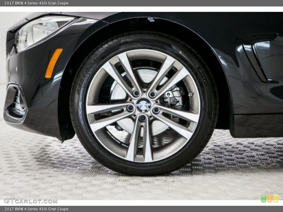 2017 BMW 4 Series 430i Gran Coupe Wheel and Tire Photo #118653875