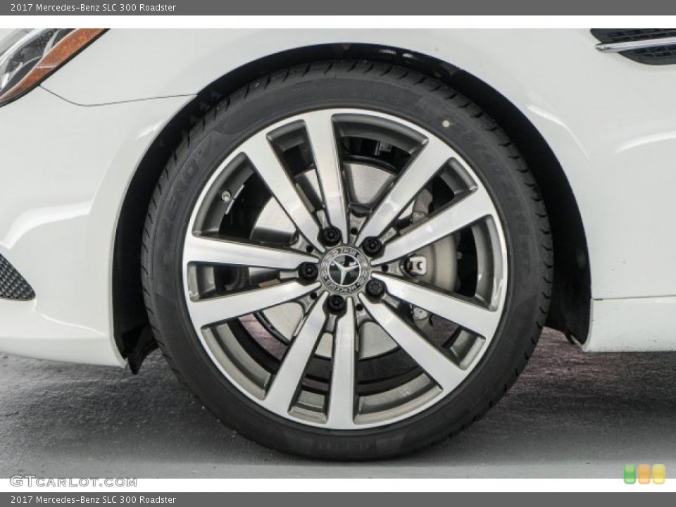 2017 Mercedes-Benz SLC 300 Roadster Wheel and Tire Photo #118660730