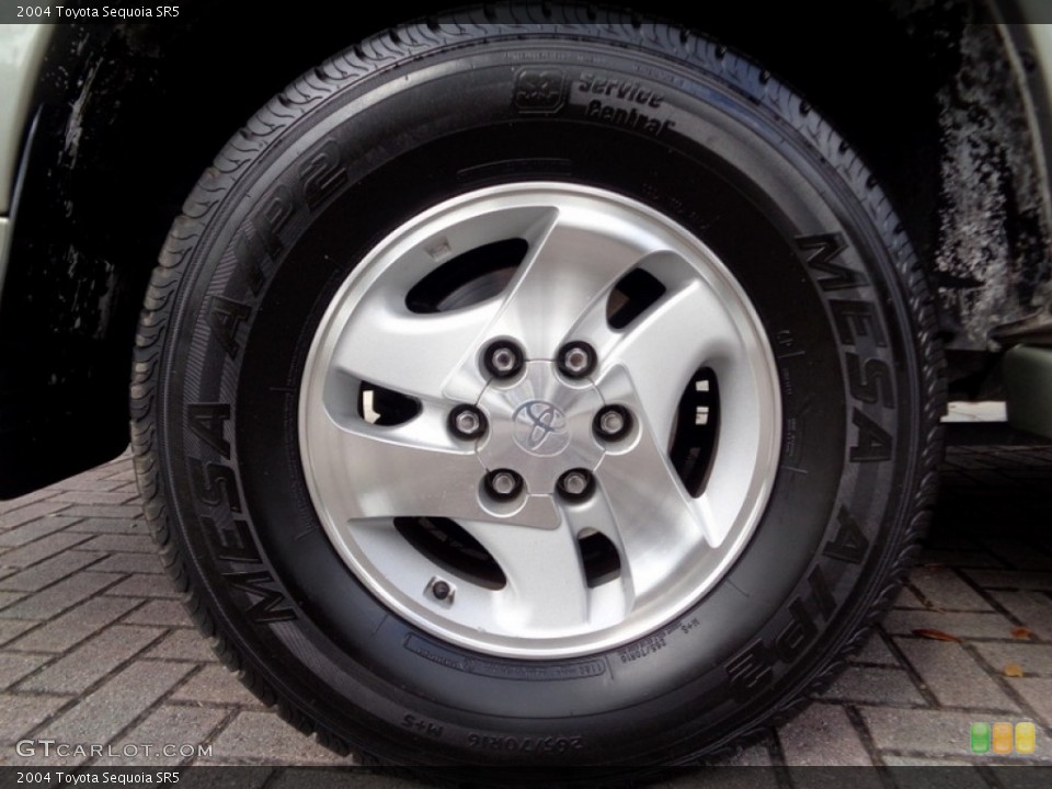 2004 Toyota Sequoia SR5 Wheel and Tire Photo #118664583
