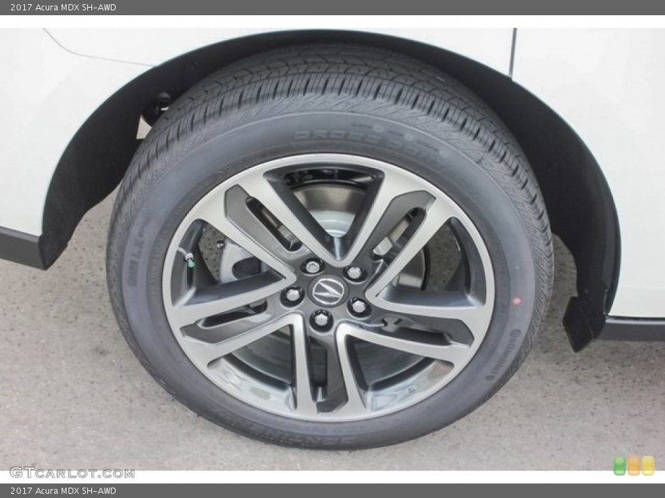 2017 Acura MDX SH-AWD Wheel and Tire Photo #118688781