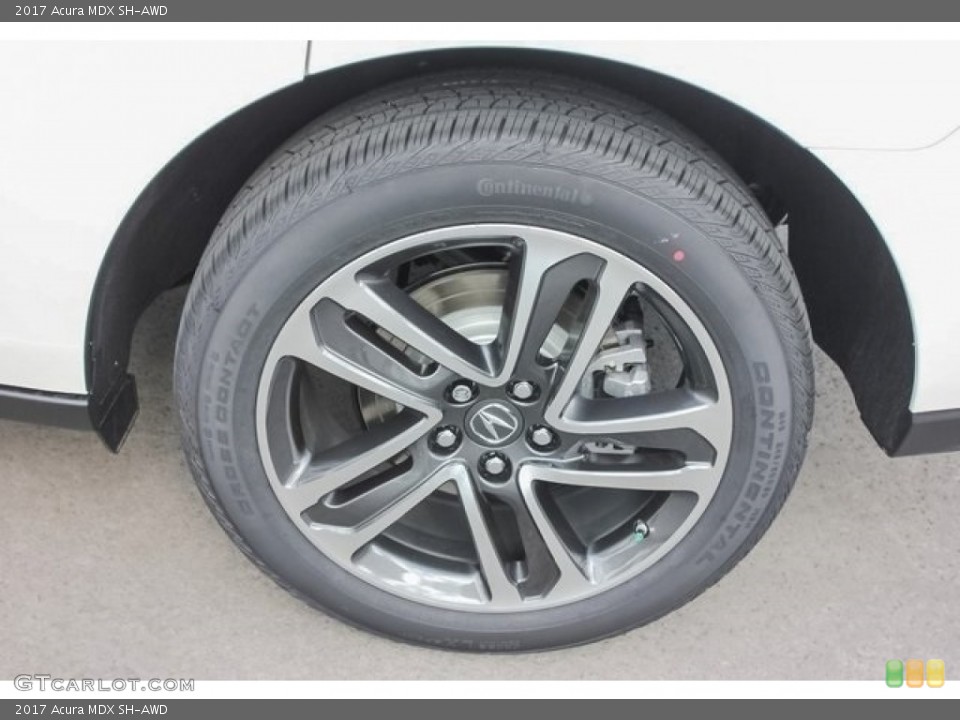 2017 Acura MDX SH-AWD Wheel and Tire Photo #118688796