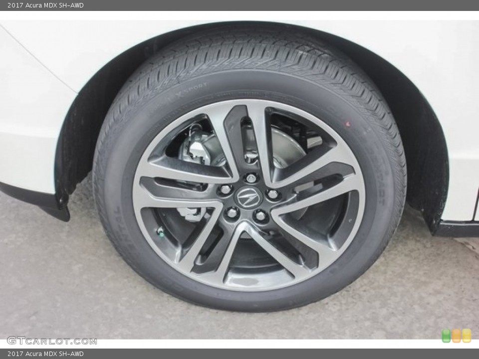 2017 Acura MDX SH-AWD Wheel and Tire Photo #118688808