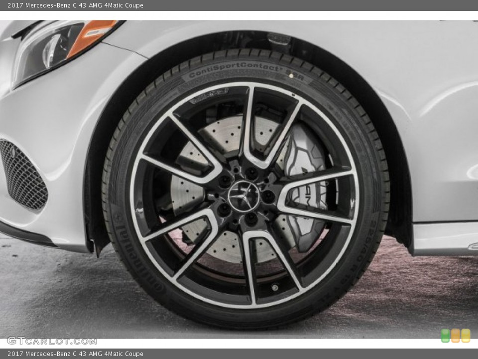 2017 Mercedes-Benz C 43 AMG 4Matic Coupe Wheel and Tire Photo #118705185