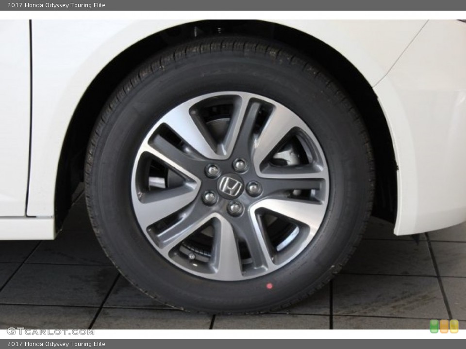 2017 Honda Odyssey Touring Elite Wheel and Tire Photo #118723869