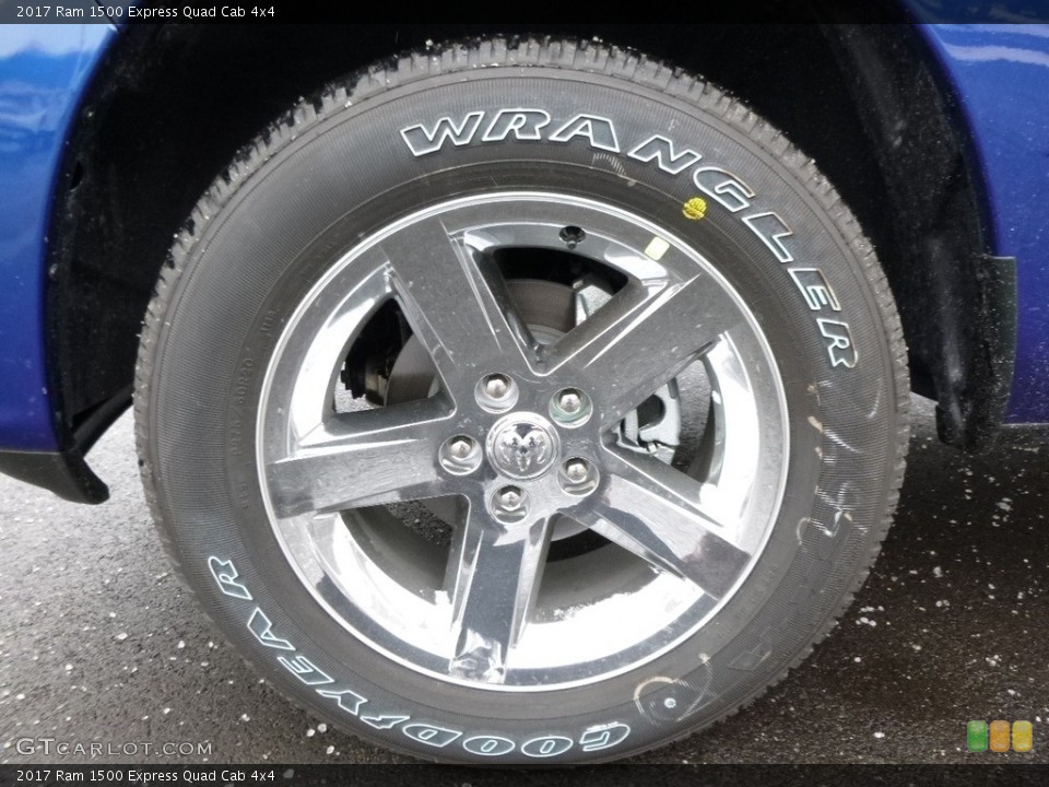 2017 Ram 1500 Express Quad Cab 4x4 Wheel and Tire Photo #118737273