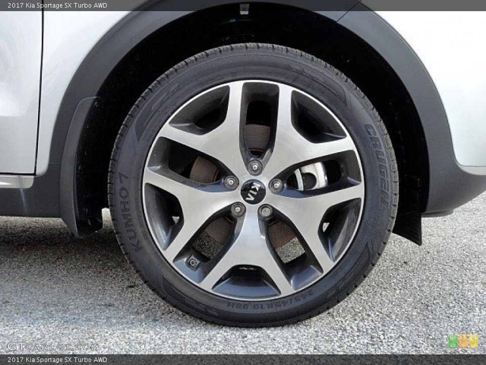 2017 Kia Sportage SX Turbo AWD Wheel and Tire Photo #118758069