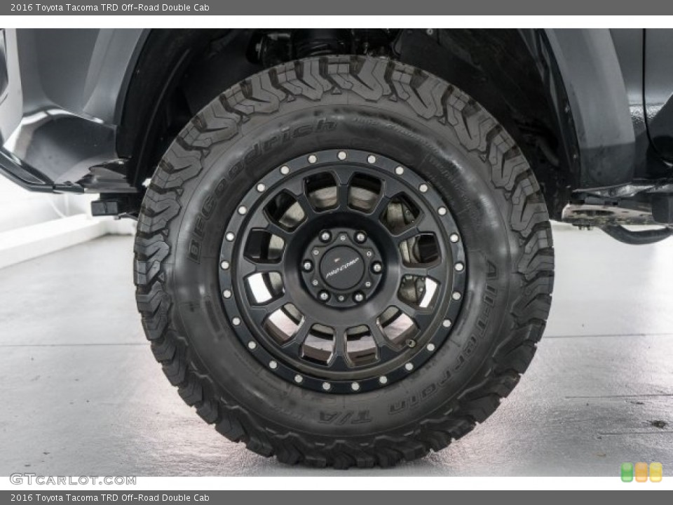 2016 Toyota Tacoma TRD Off-Road Double Cab Wheel and Tire Photo #118783947
