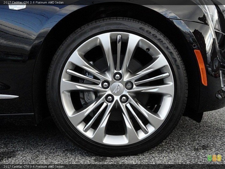 2017 Cadillac CT6 3.6 Platinum AWD Sedan Wheel and Tire Photo #118786885