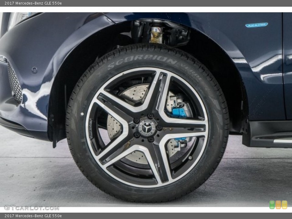 2017 Mercedes-Benz GLE 550e Wheel and Tire Photo #118798874
