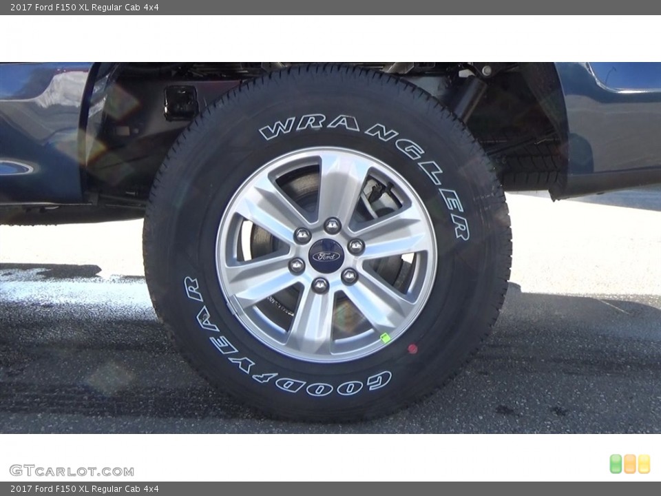 2017 Ford F150 XL Regular Cab 4x4 Wheel and Tire Photo #118805377
