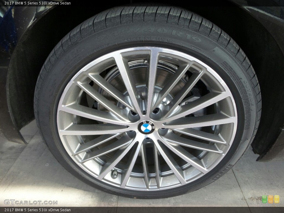 2017 BMW 5 Series 530i xDrive Sedan Wheel and Tire Photo #118808927