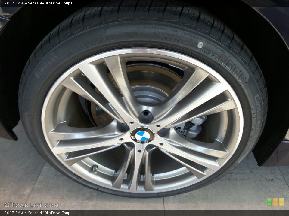 2017 BMW 4 Series 440i xDrive Coupe Wheel and Tire Photo #118809075