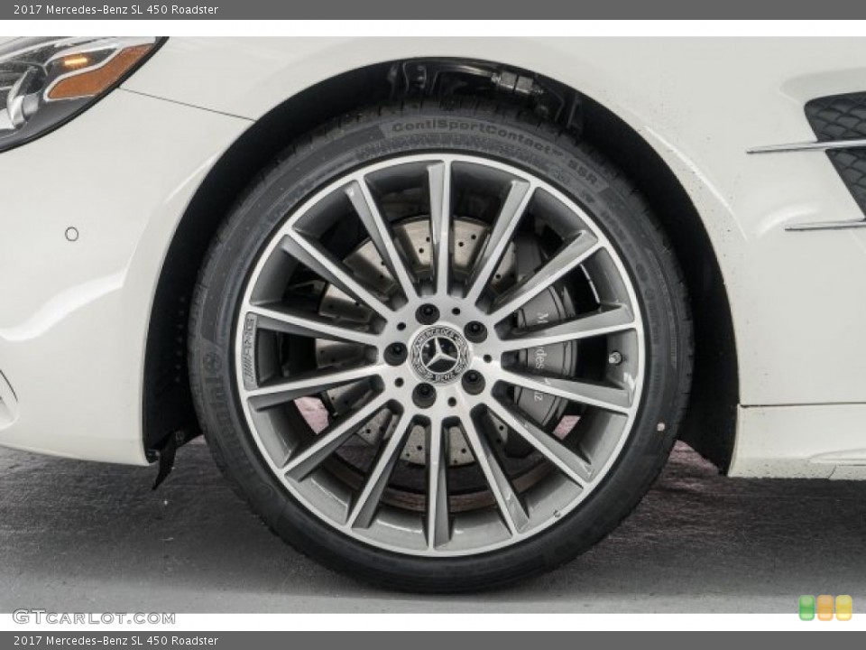 2017 Mercedes-Benz SL 450 Roadster Wheel and Tire Photo #118830798