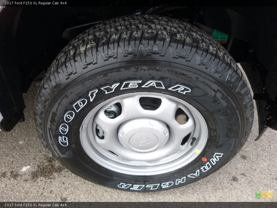 2017 Ford F150 XL Regular Cab 4x4 Wheel and Tire Photo #118837993