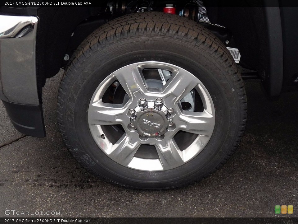 2017 GMC Sierra 2500HD SLT Double Cab 4X4 Wheel and Tire Photo #118851605
