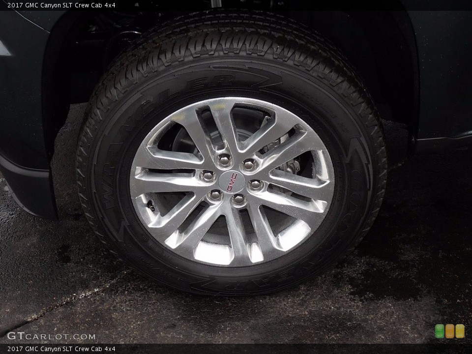 2017 GMC Canyon SLT Crew Cab 4x4 Wheel and Tire Photo #118855268