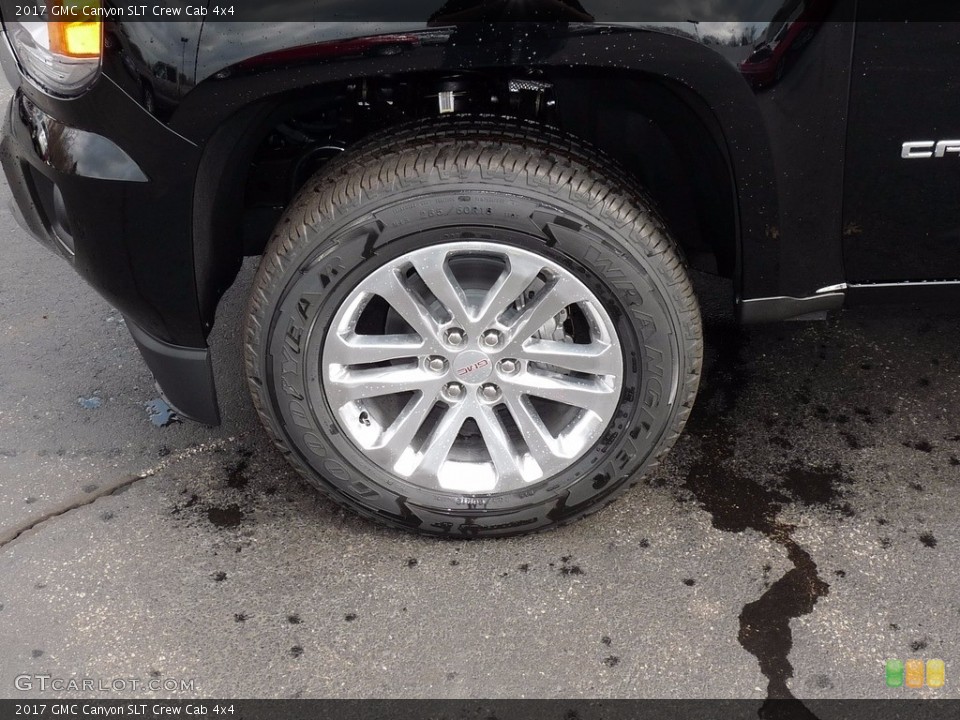 2017 GMC Canyon SLT Crew Cab 4x4 Wheel and Tire Photo #118857872