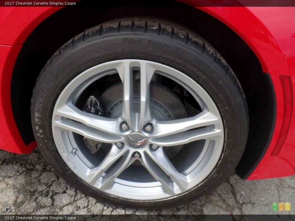 2017 Chevrolet Corvette Stingray Coupe Wheel and Tire Photo #118858601