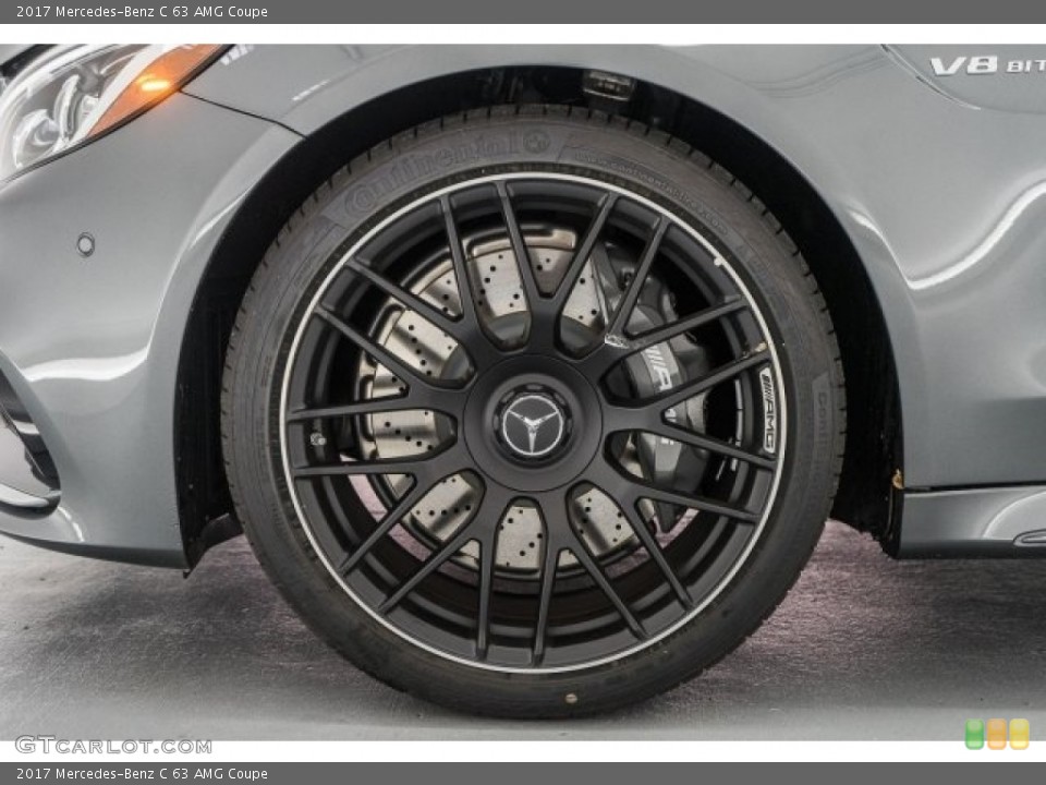 2017 Mercedes-Benz C 63 AMG Coupe Wheel and Tire Photo #118863296