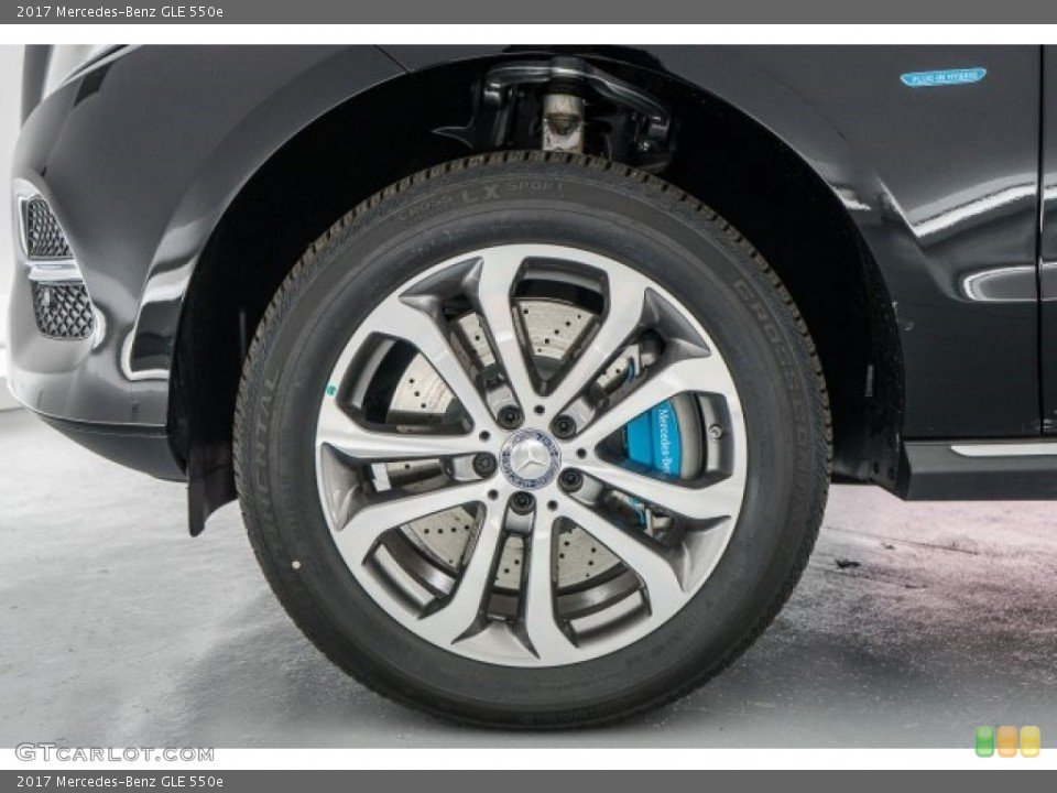 2017 Mercedes-Benz GLE 550e Wheel and Tire Photo #118863881