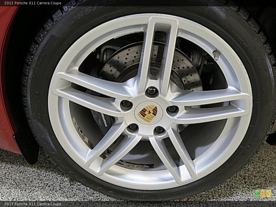 2013 Porsche 911 Carrera Coupe Wheel and Tire Photo #118865789