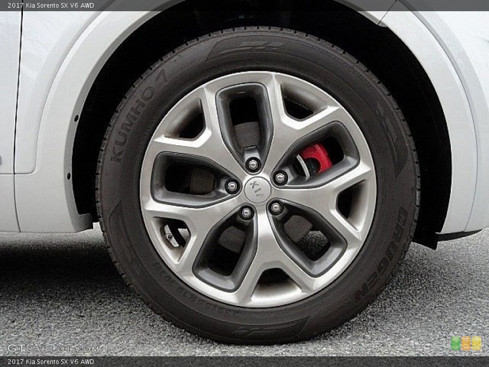2017 Kia Sorento SX V6 AWD Wheel and Tire Photo #118871480
