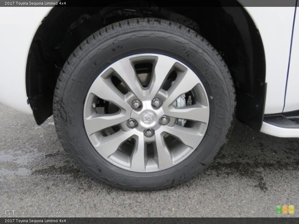 2017 Toyota Sequoia Limited 4x4 Wheel and Tire Photo #118875904