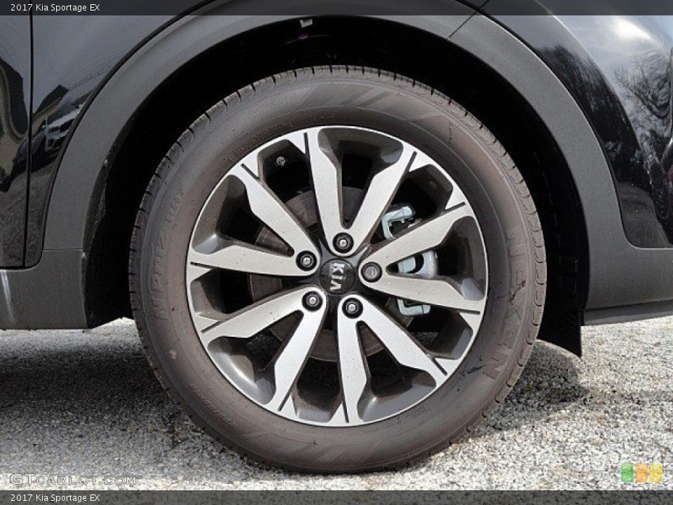 2017 Kia Sportage EX Wheel and Tire Photo #118885285