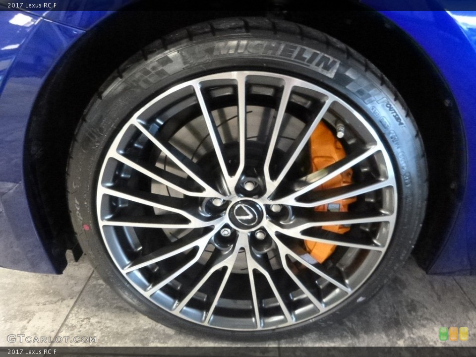 2017 Lexus RC F Wheel and Tire Photo #118893352