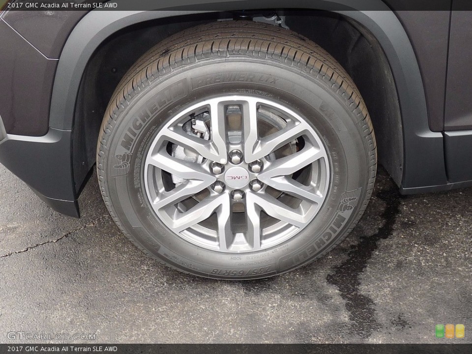 2017 GMC Acadia All Terrain SLE AWD Wheel and Tire Photo #118900697