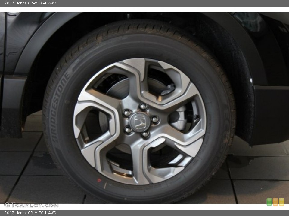 2017 Honda CR-V EX-L AWD Wheel and Tire Photo #118908701