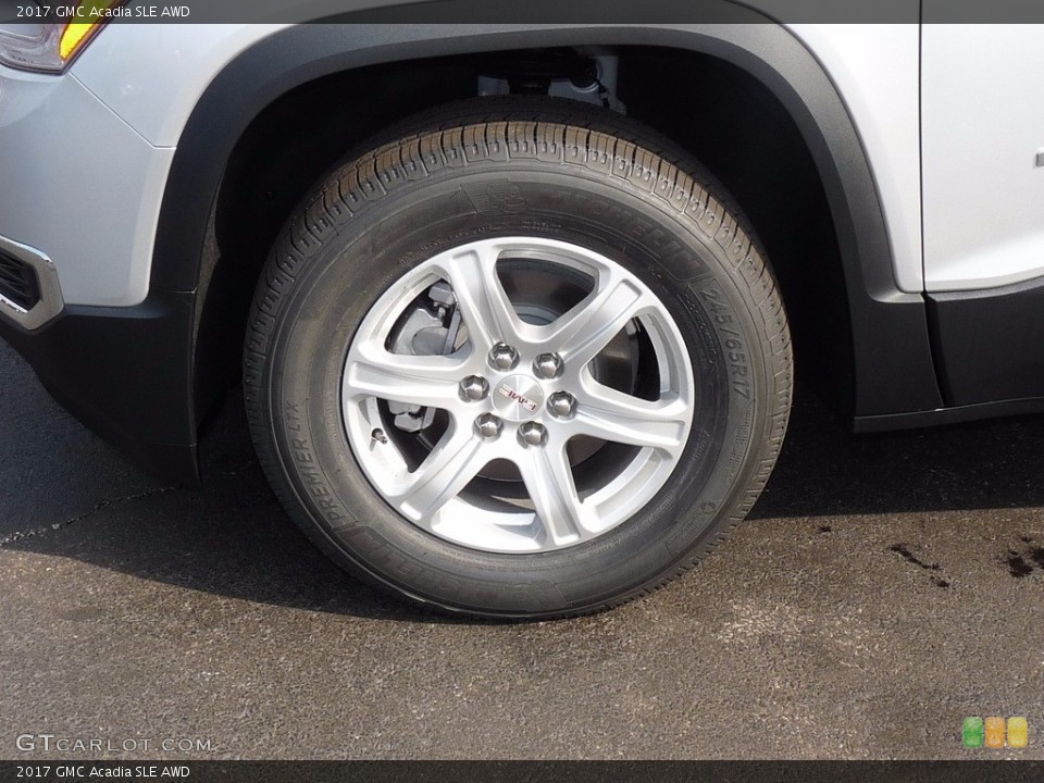 2017 GMC Acadia SLE AWD Wheel and Tire Photo #118910108