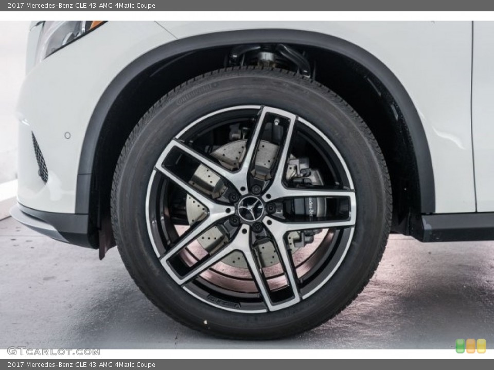2017 Mercedes-Benz GLE 43 AMG 4Matic Coupe Wheel and Tire Photo #118922048