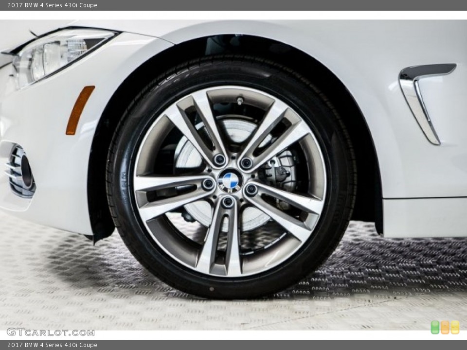 2017 BMW 4 Series 430i Coupe Wheel and Tire Photo #118923158