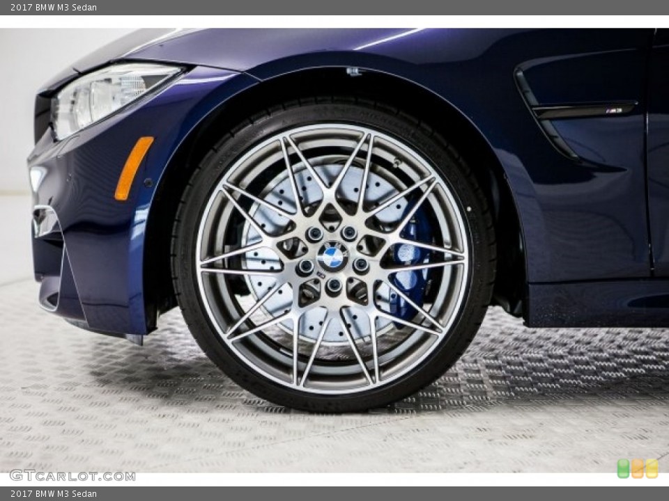 2017 BMW M3 Sedan Wheel and Tire Photo #118923530
