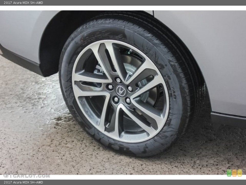 2017 Acura MDX SH-AWD Wheel and Tire Photo #118937467