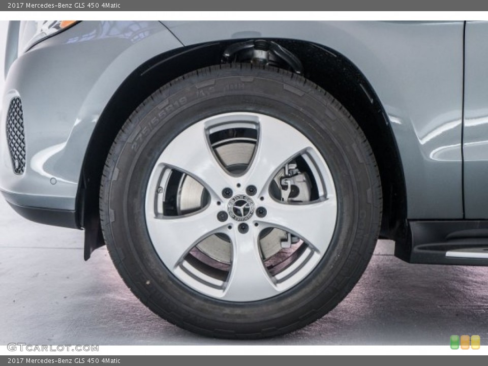 2017 Mercedes-Benz GLS 450 4Matic Wheel and Tire Photo #118937482