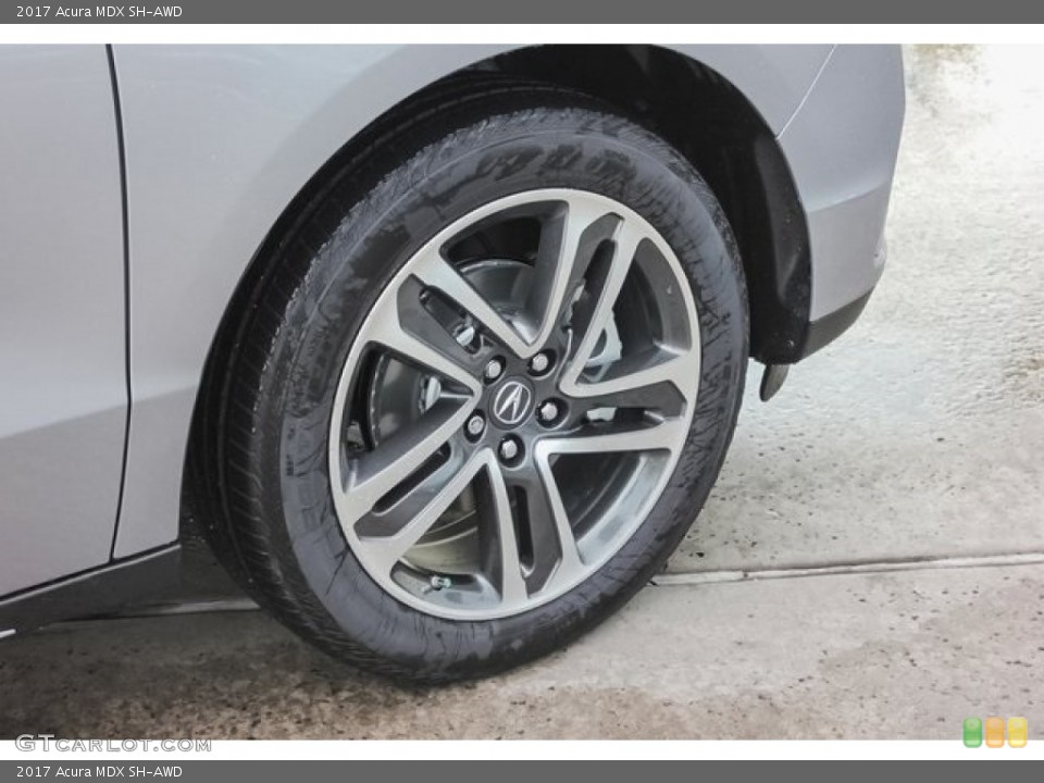 2017 Acura MDX SH-AWD Wheel and Tire Photo #118937488