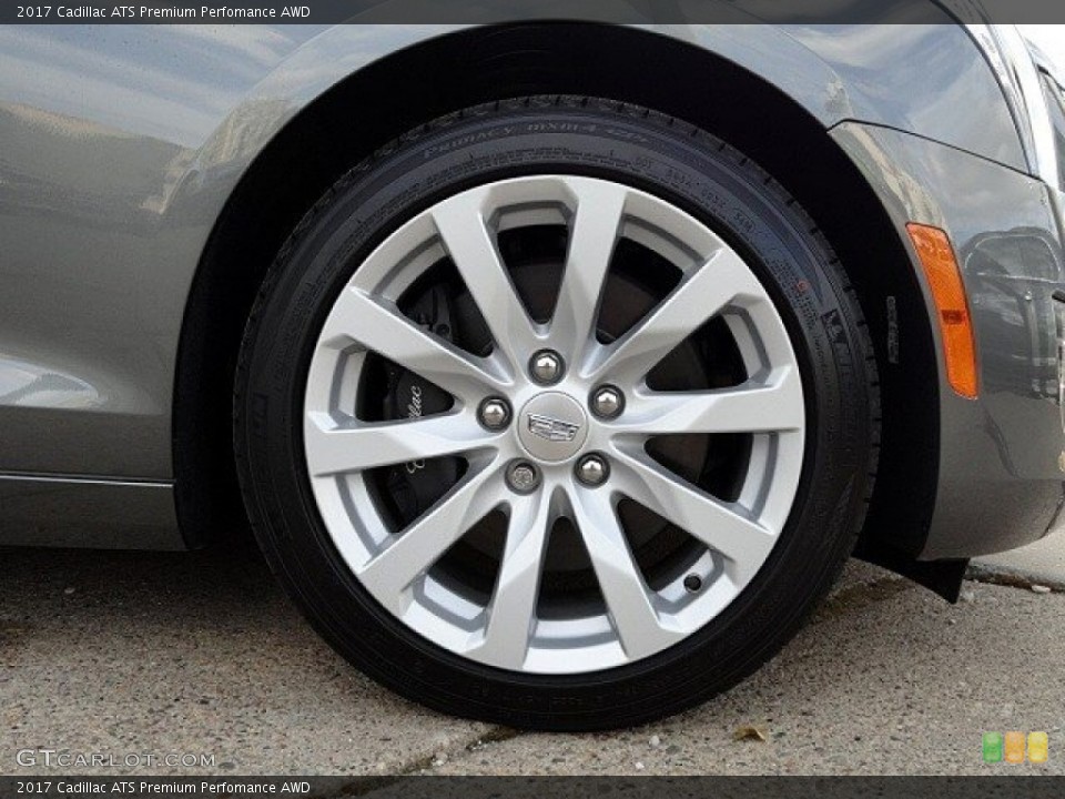 2017 Cadillac ATS Premium Perfomance AWD Wheel and Tire Photo #118939402