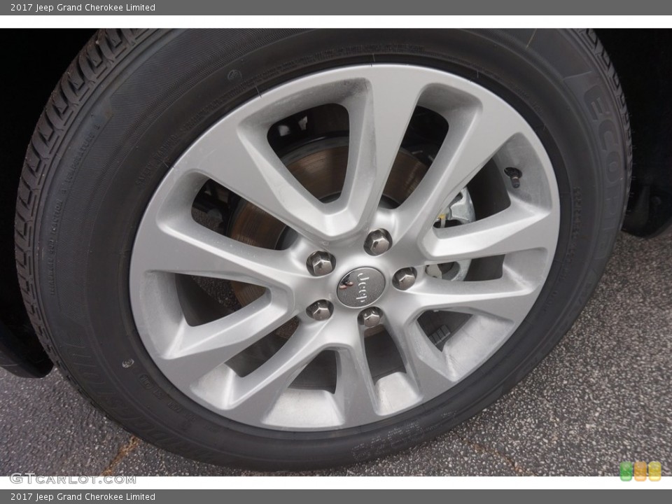 2017 Jeep Grand Cherokee Limited Wheel and Tire Photo #118952018