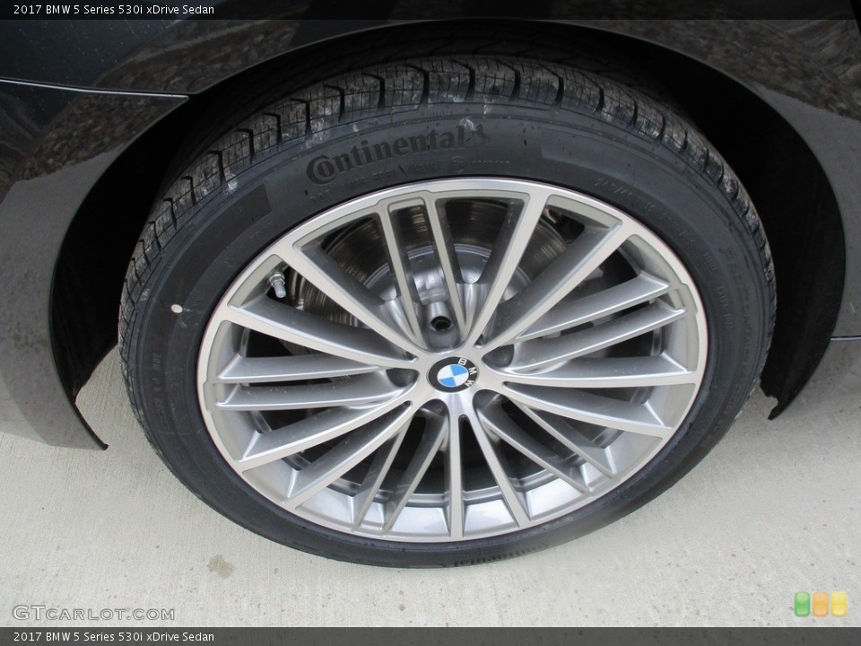 2017 BMW 5 Series 530i xDrive Sedan Wheel and Tire Photo #118956227