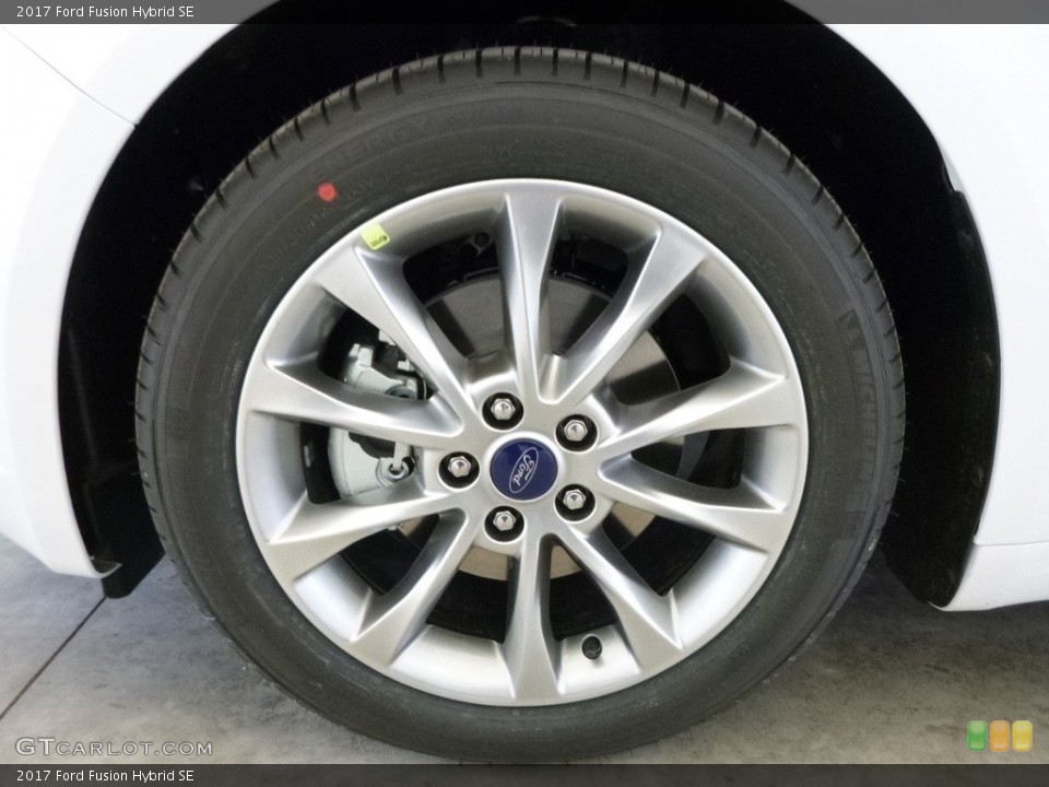 2017 Ford Fusion Hybrid SE Wheel and Tire Photo #118956359