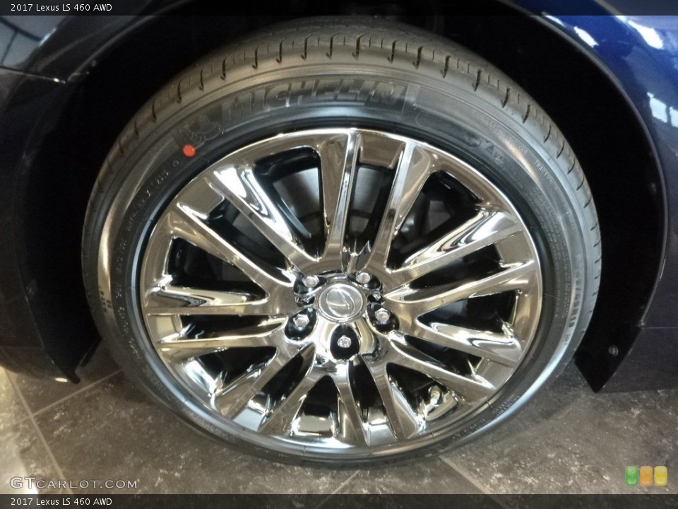 2017 Lexus LS 460 AWD Wheel and Tire Photo #118961489