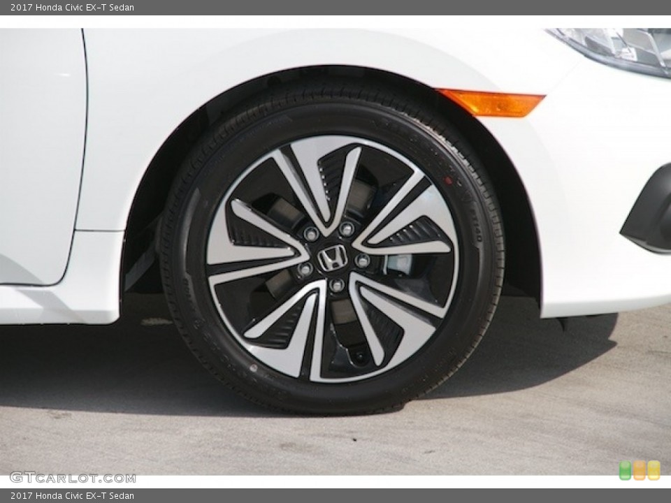 2017 Honda Civic EX-T Sedan Wheel and Tire Photo #118963559