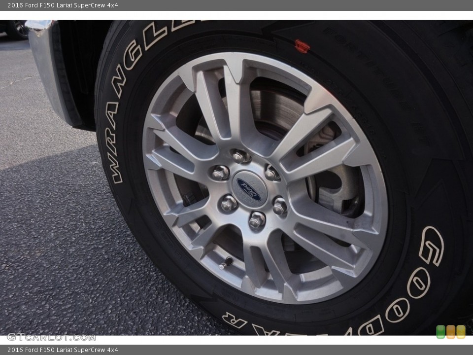 2016 Ford F150 Lariat SuperCrew 4x4 Wheel and Tire Photo #118969257