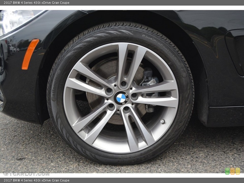 2017 BMW 4 Series 430i xDrive Gran Coupe Wheel and Tire Photo #118969326