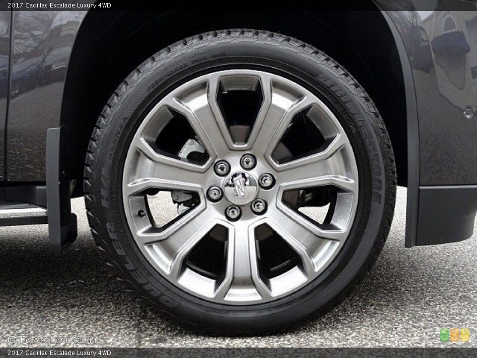 2017 Cadillac Escalade Luxury 4WD Wheel and Tire Photo #118982169