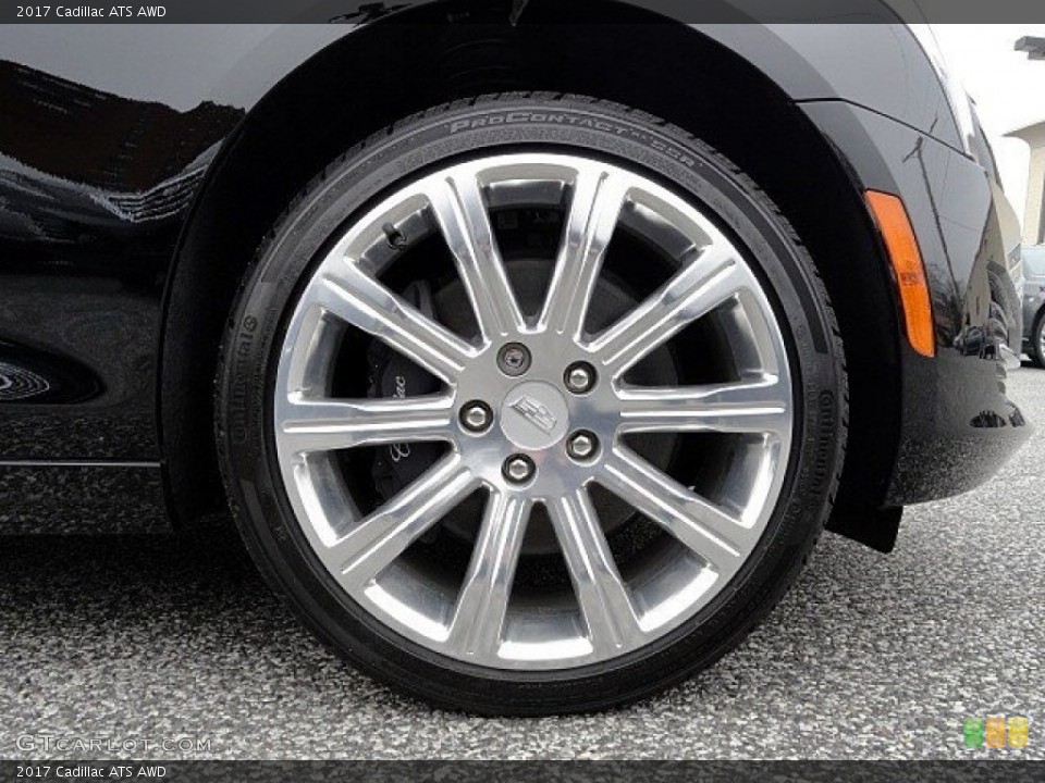 2017 Cadillac ATS AWD Wheel and Tire Photo #118982772