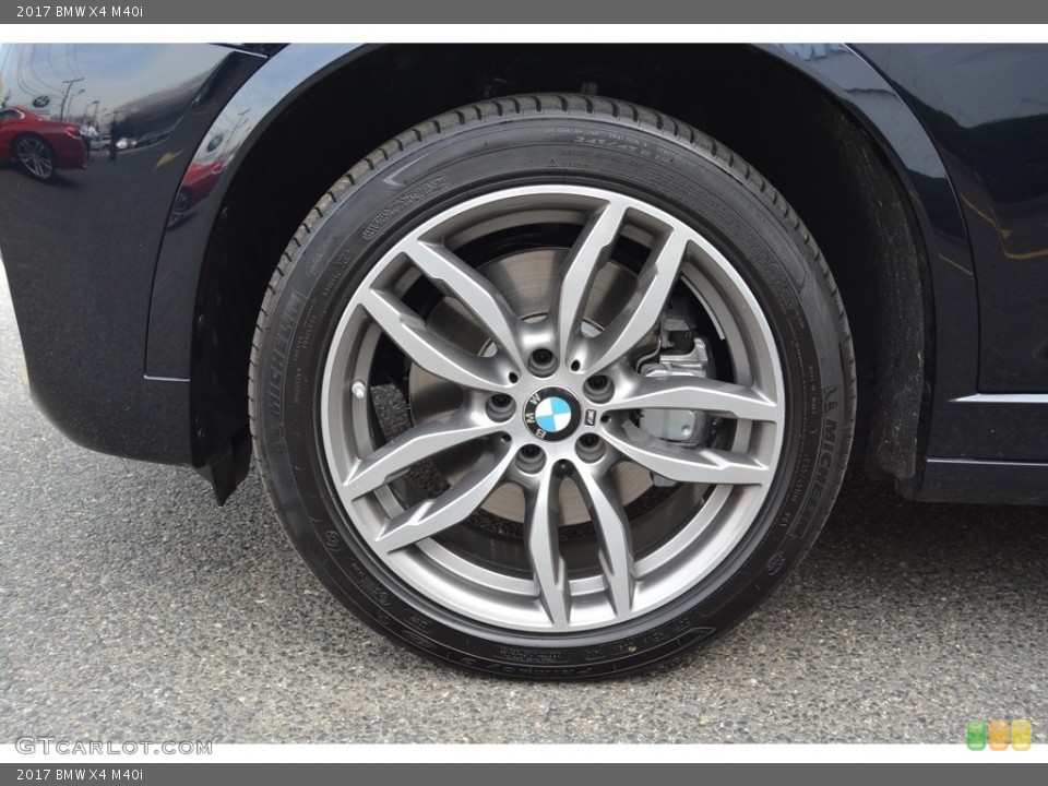 2017 BMW X4 M40i Wheel and Tire Photo #118985892
